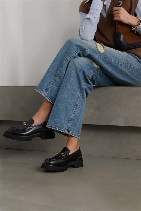 gucci chunky loafer dupe|gucci loafer mule alternative.